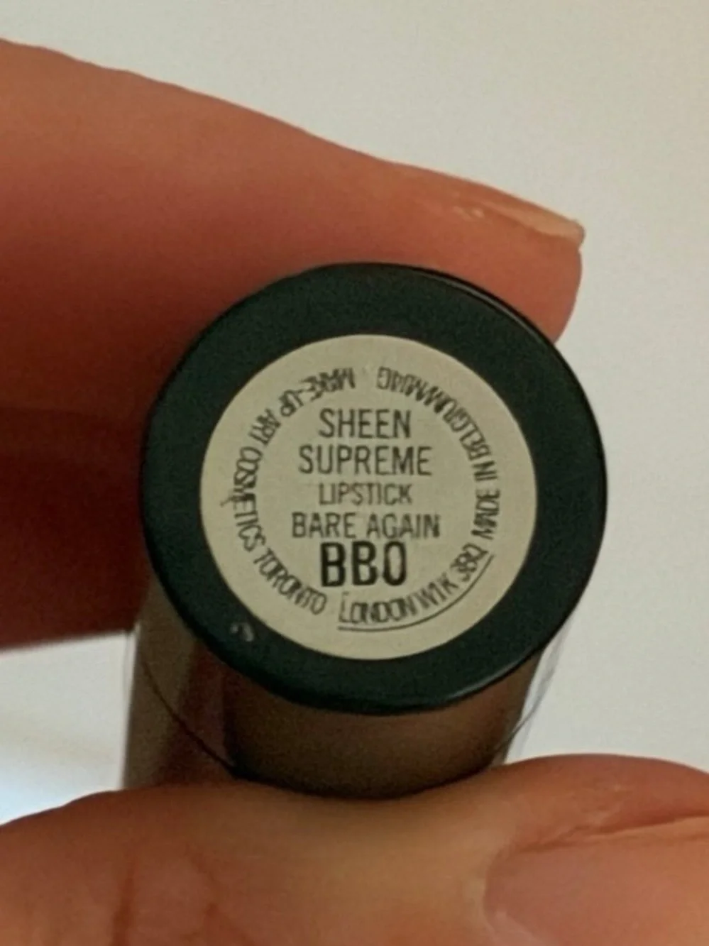 MAC Cosmetics BARE AGAIN Sheen Supreme Lipstick